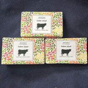 Soap 3 Bars Grapefruit with Rosemary